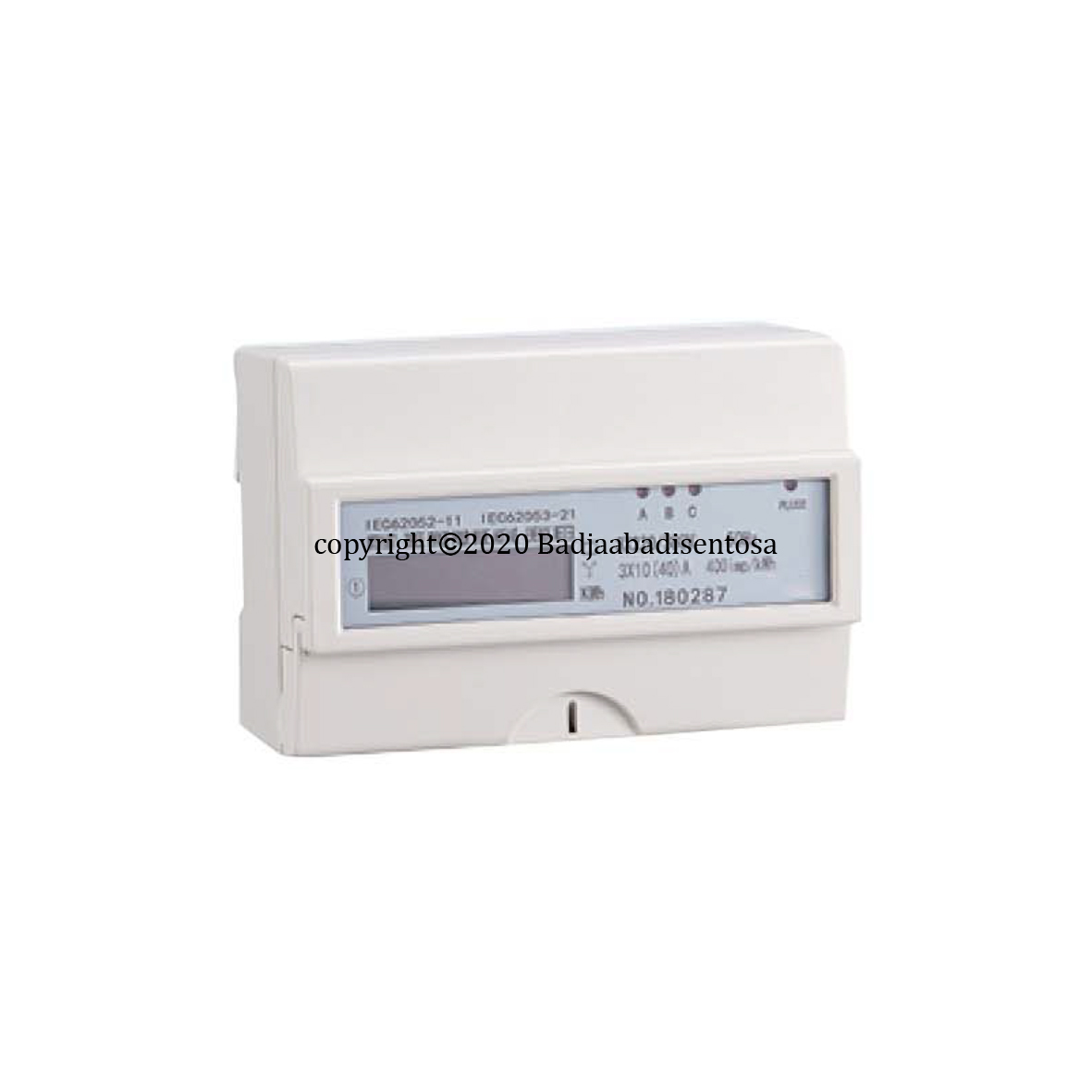 Flotech - Electronic Din Rail - 3 Phase Analog / LCD Display